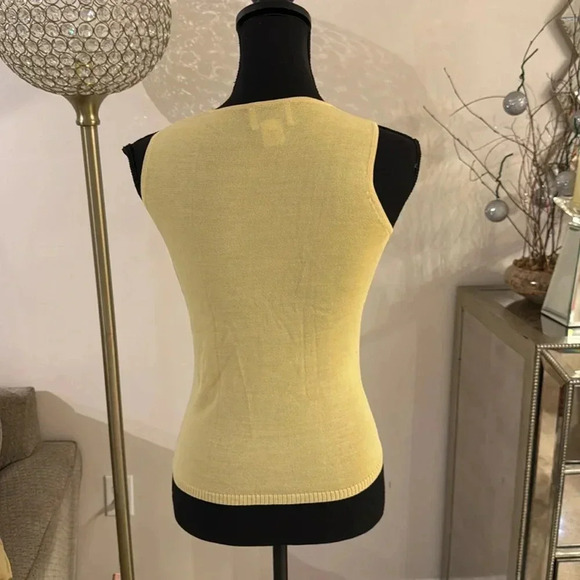 Oscar de La Renta set of cardigan and top size P - Picture 5 of 8